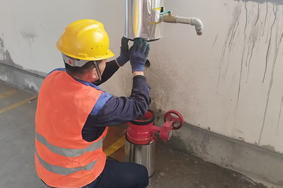 億杰消防施工通過材料管控、質量監控嚴格把控消防工程質量